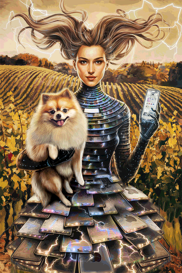 Digital AI Avatar of Laurie and Wolfgang Pomadeus